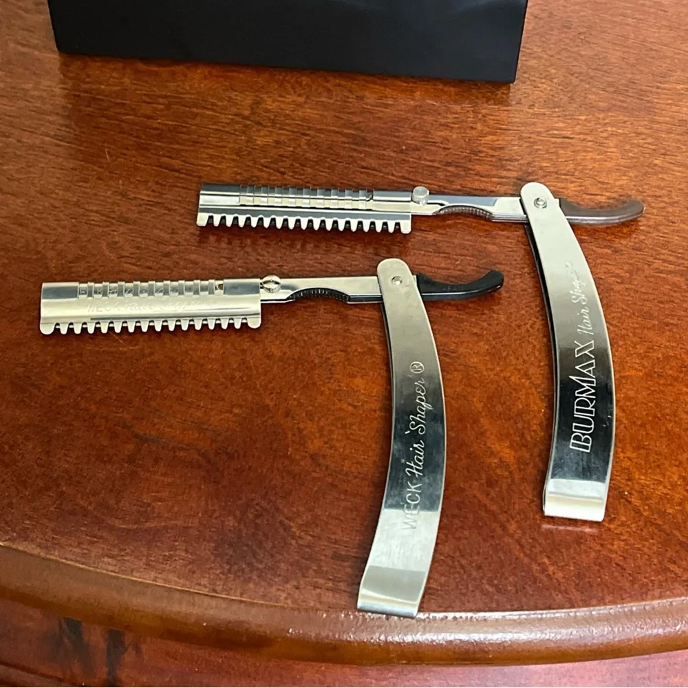 Vintage Weck and Burmax hair shaper tools barber tools
